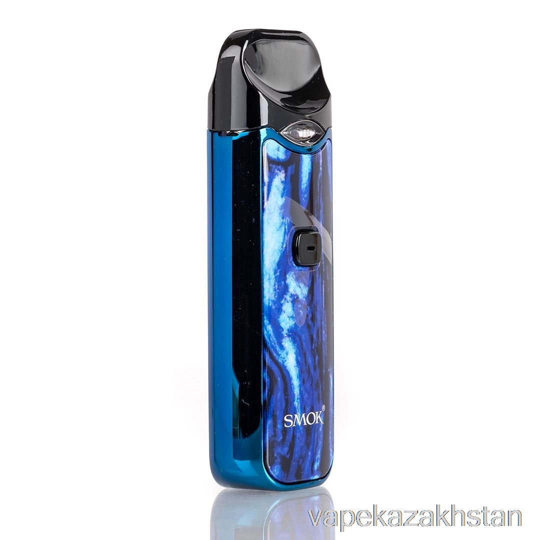 Vape Kazakhstan SMOK NORD 15W Pod Kit Blue / Black Resin